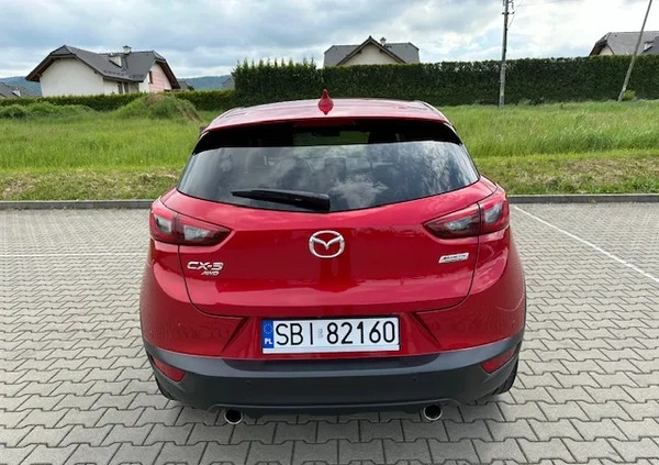 Mazda CX-3 cena 68000 przebieg: 111000, rok produkcji 2015 z Milicz małe 11